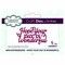 Creative Expressions Dies by Sue Wilson Mini Expressions Collection Hope Your Day is Wonderful